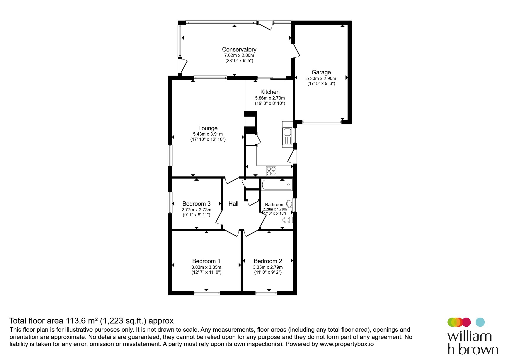 13, Milne Street, Barnsley floorplan