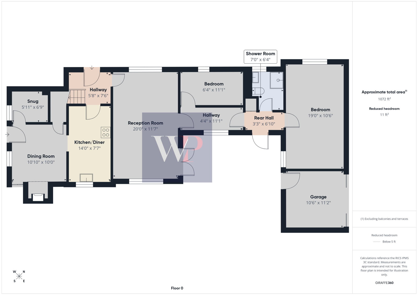 Ye Olde Smithy, The Street, Eye floorplan