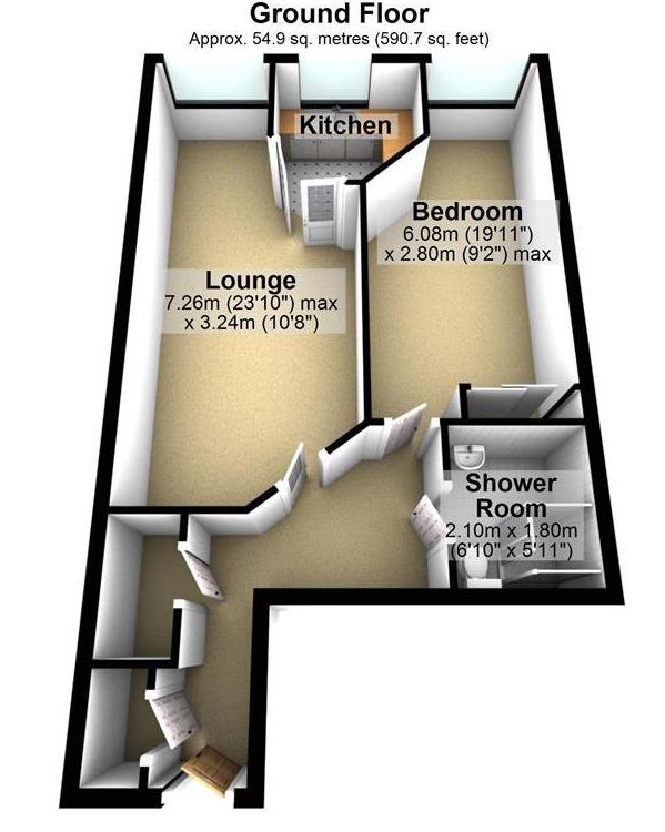 Clacton on Sea floorplan