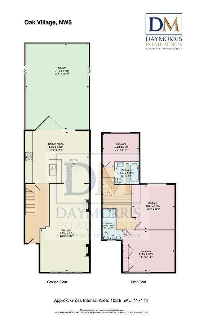 Oak Village, London floorplan