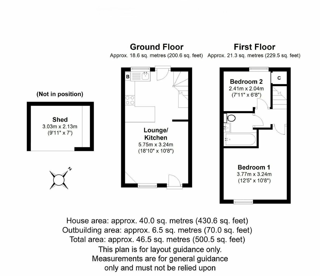 24 Mead Lane, Farnham floorplan