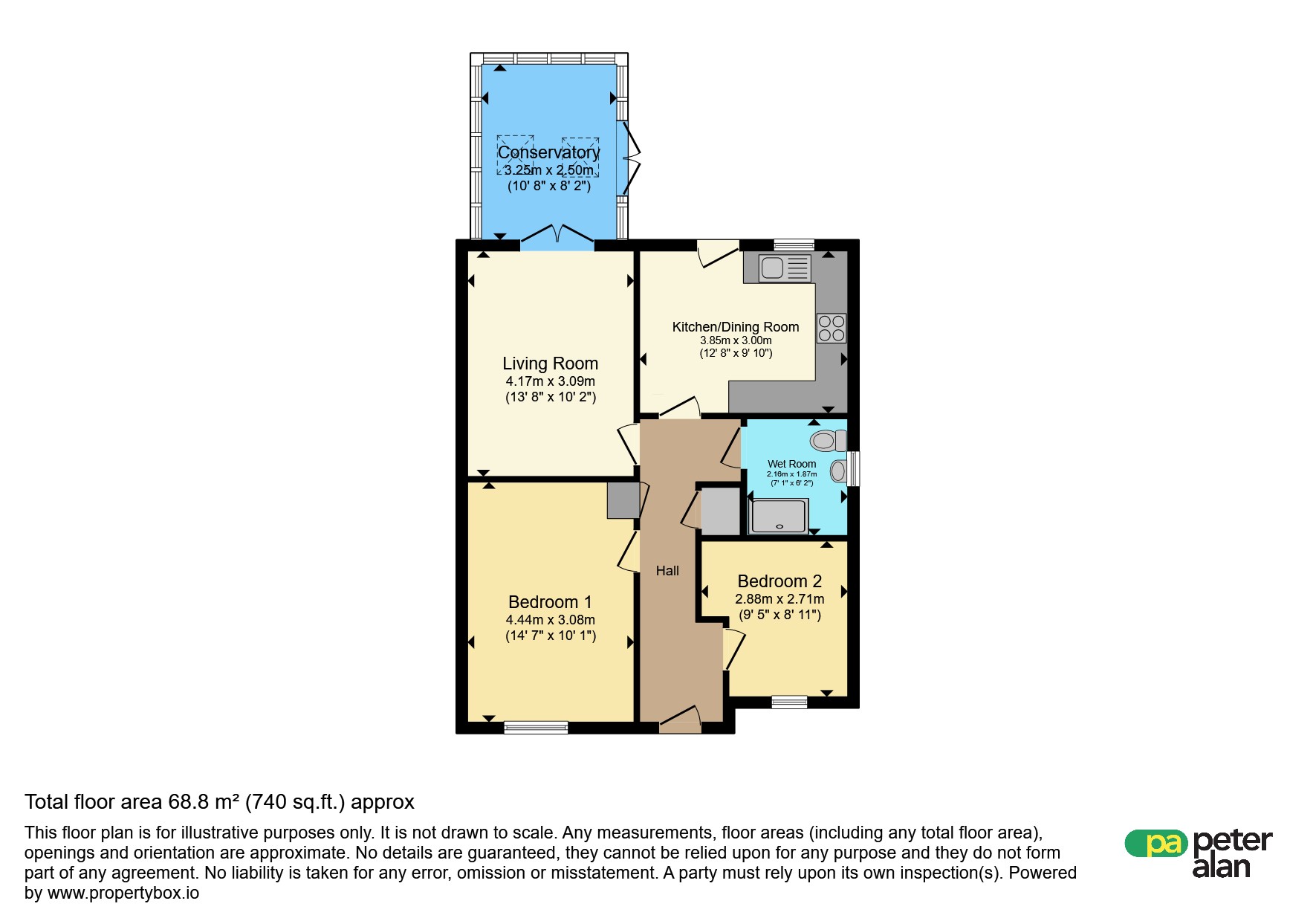 8, Coventry Gardens, Merthyr Tydfil floorplan
