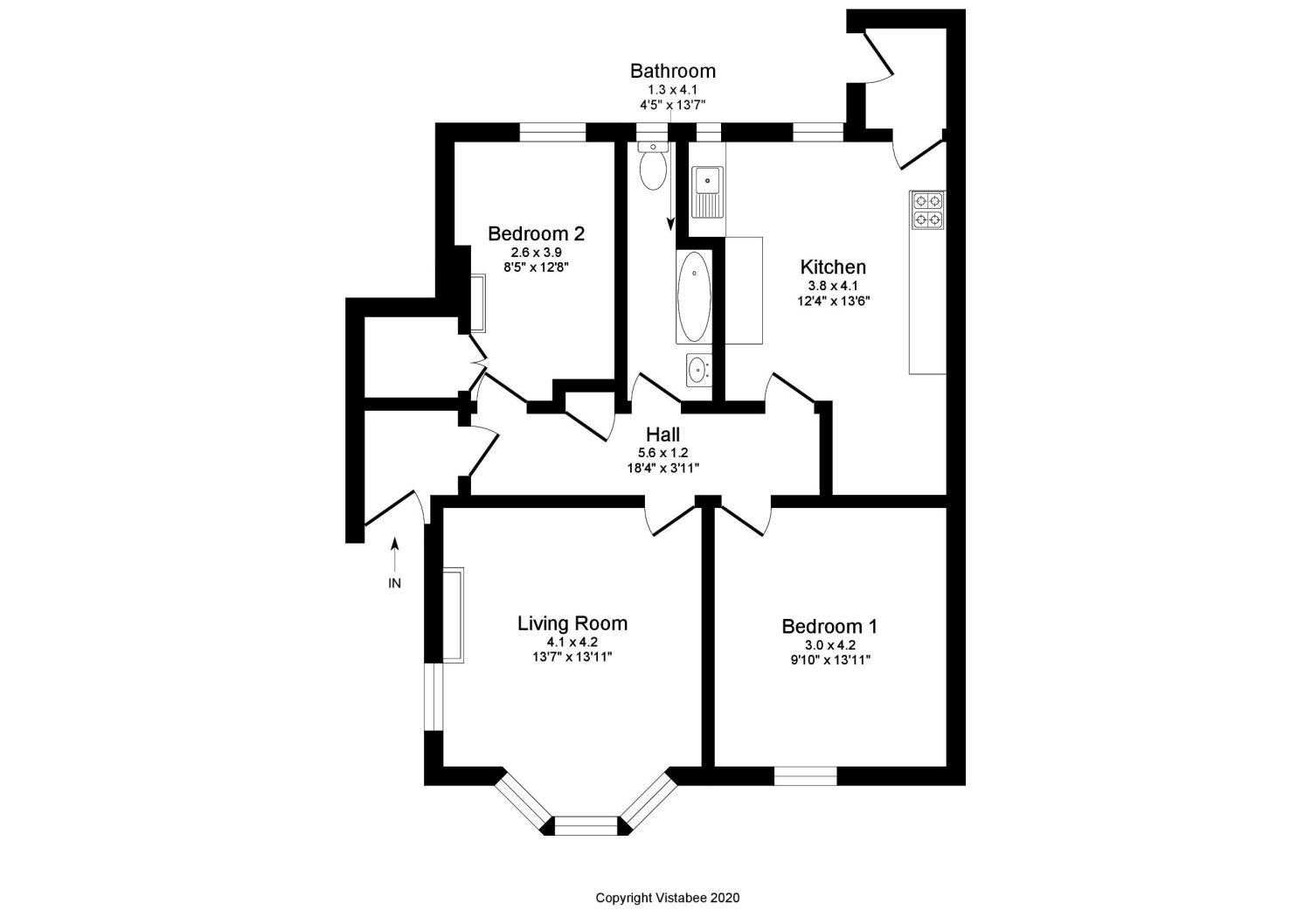 Cross Road, Paisley, Renfrewshire PA2, 2 bedroom flat for sale