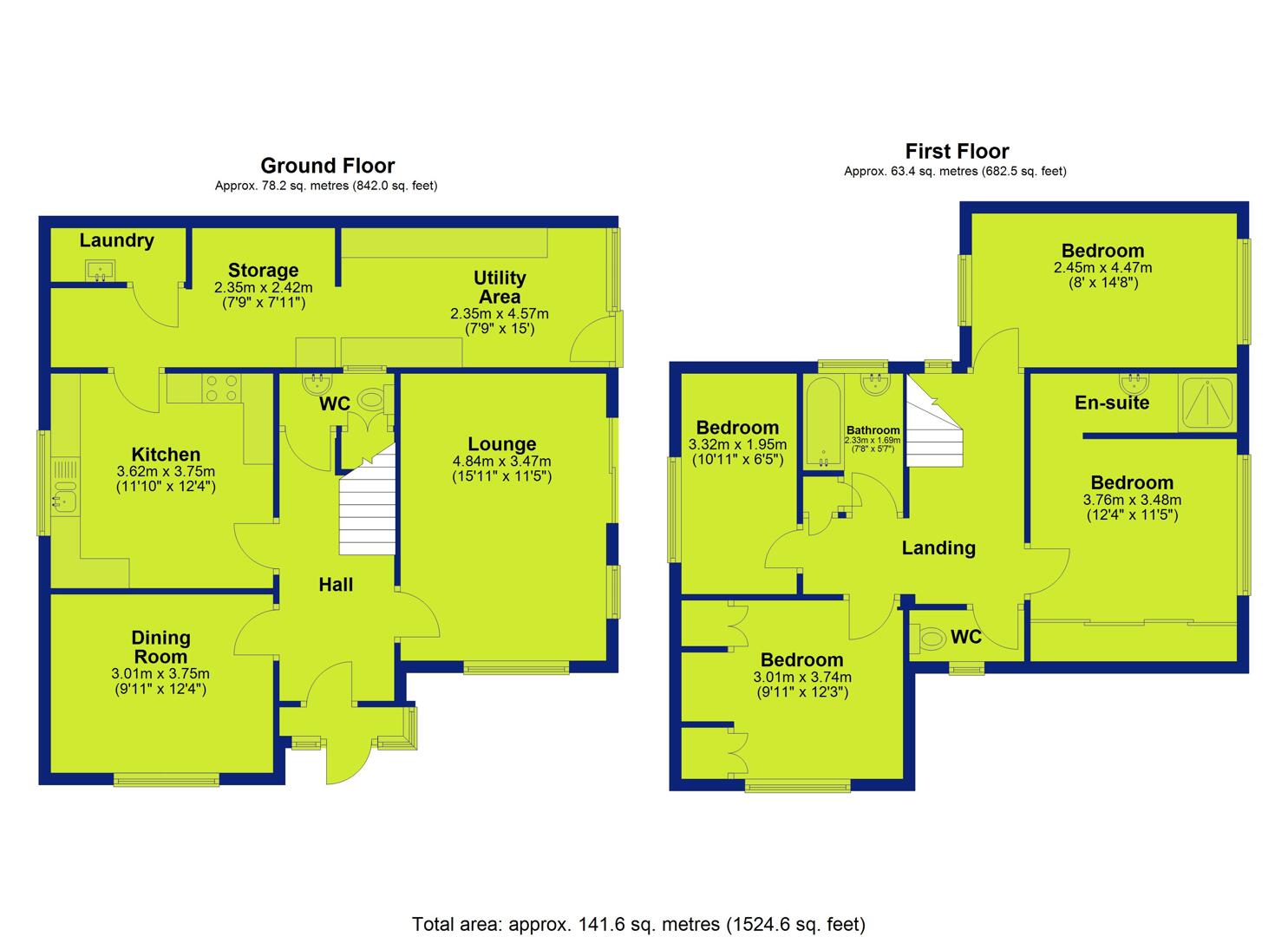1, Trevor Road, Nottingham floorplan