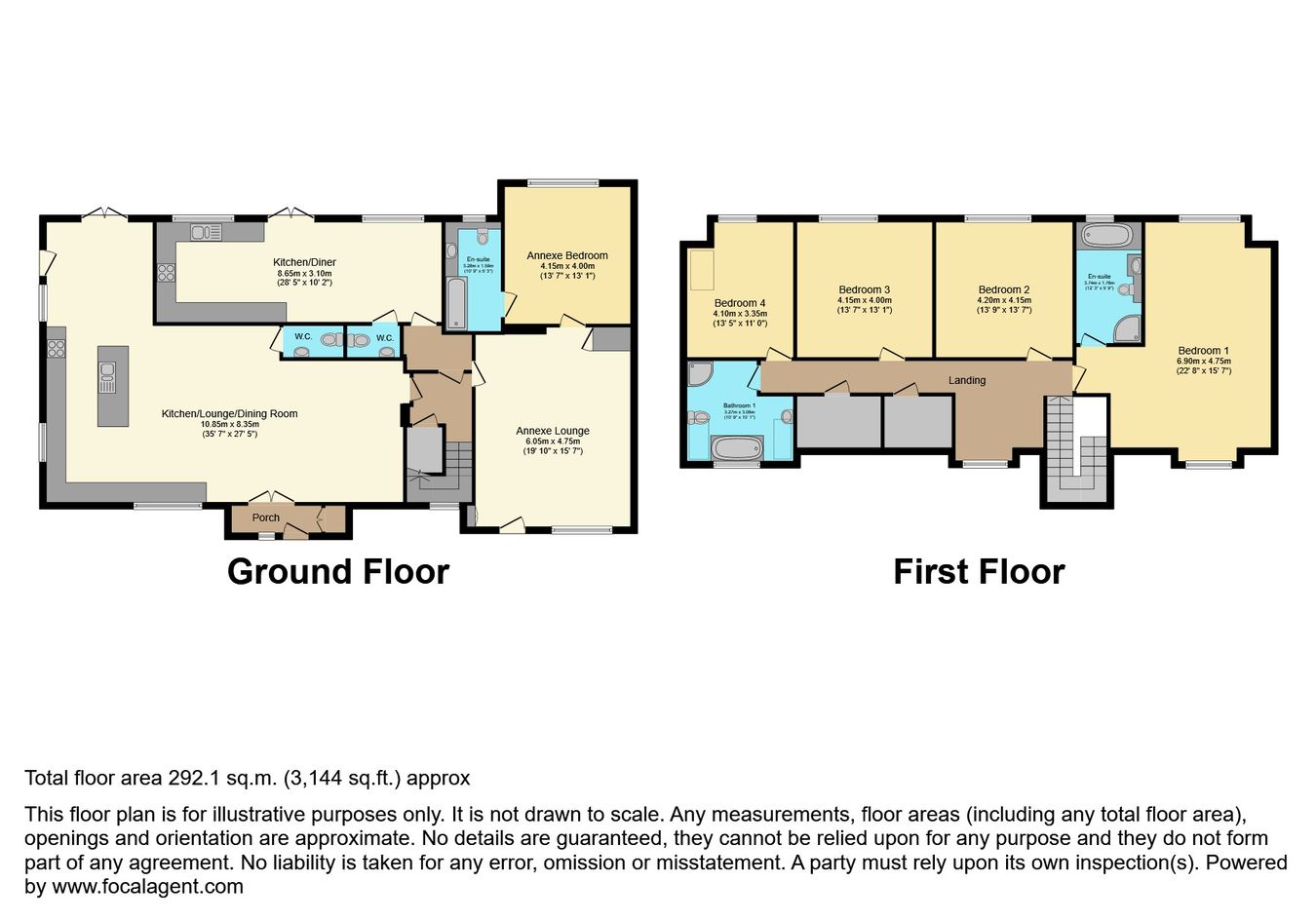 2, Swanland Road, Hatfield floorplan