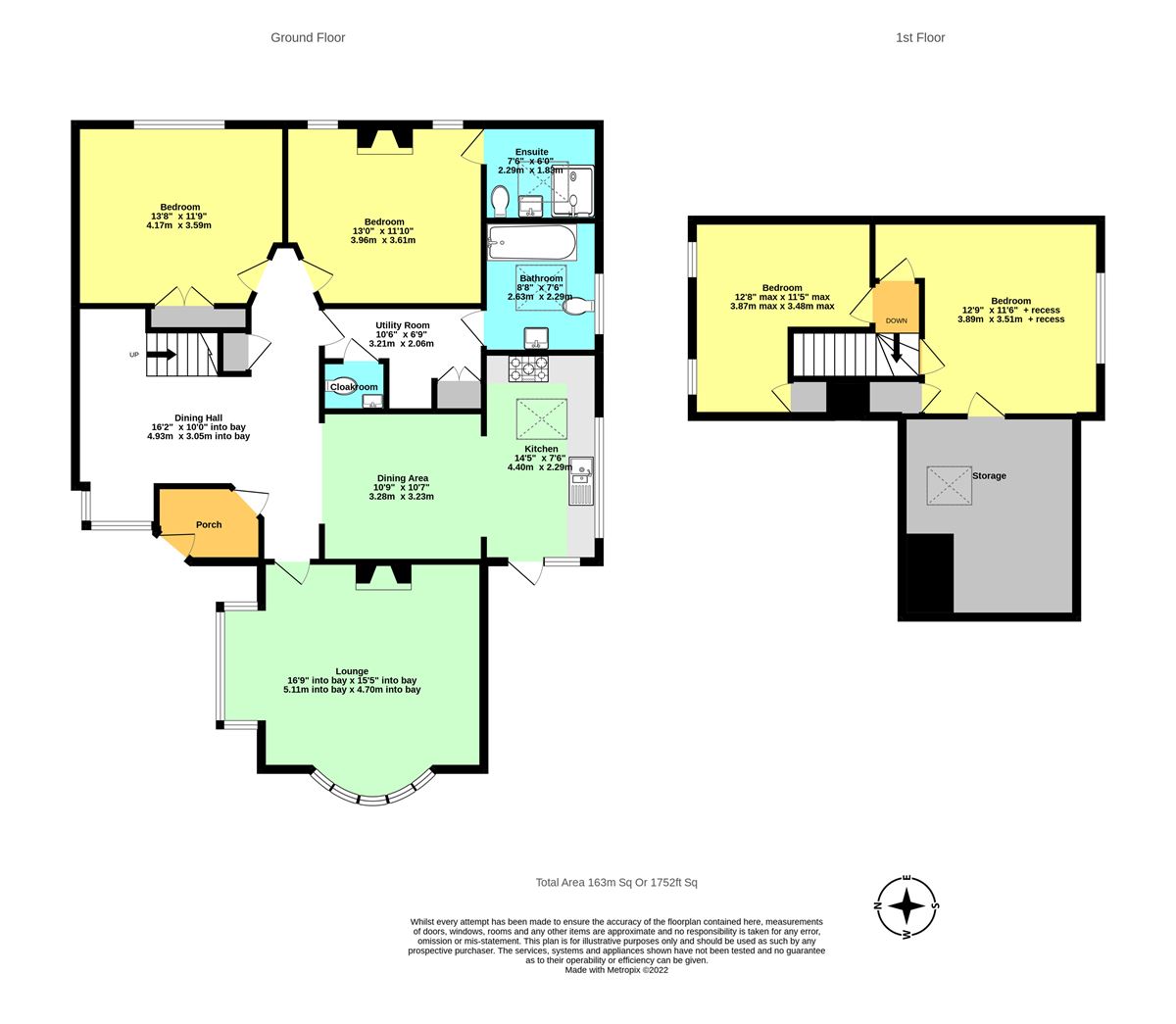 49, Castle Road, Whitstable floorplan