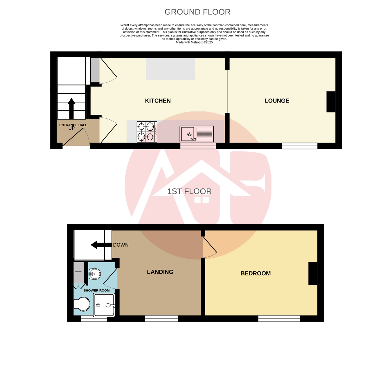 6 George Street, Burnham On Sea, Somerset floorplan