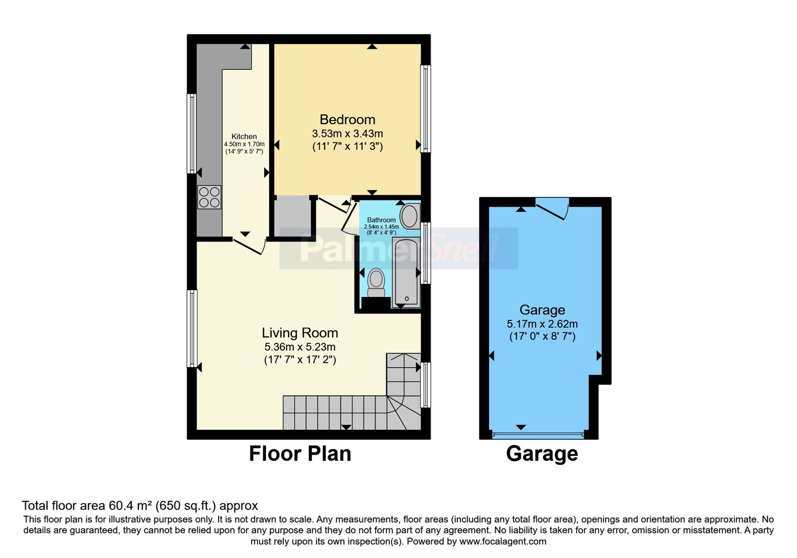 76, Appletree Court, Weston-super-Mare floorplan