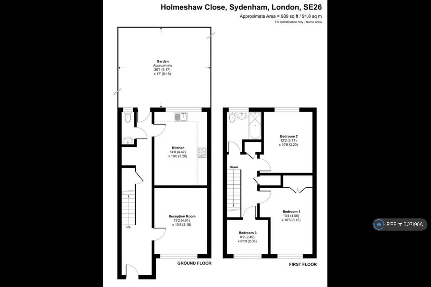 Holmshaw Close, London floorplan