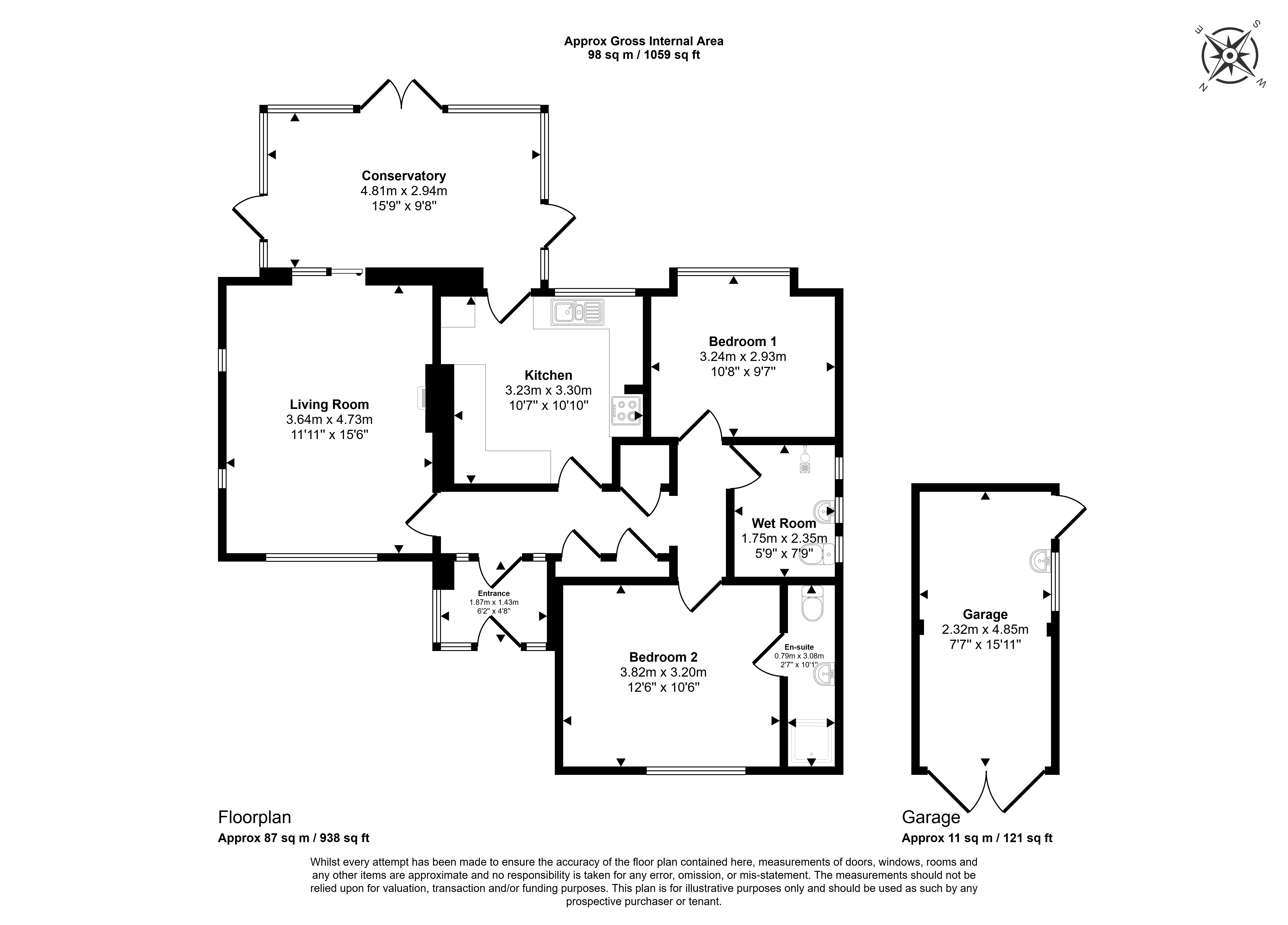 27, Newton Road, Whitstable floorplan