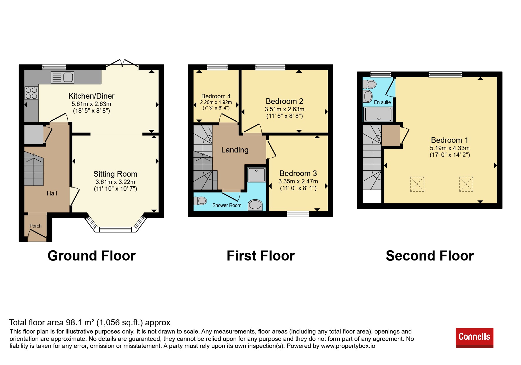 9, Cranmer Road, Oxford floorplan