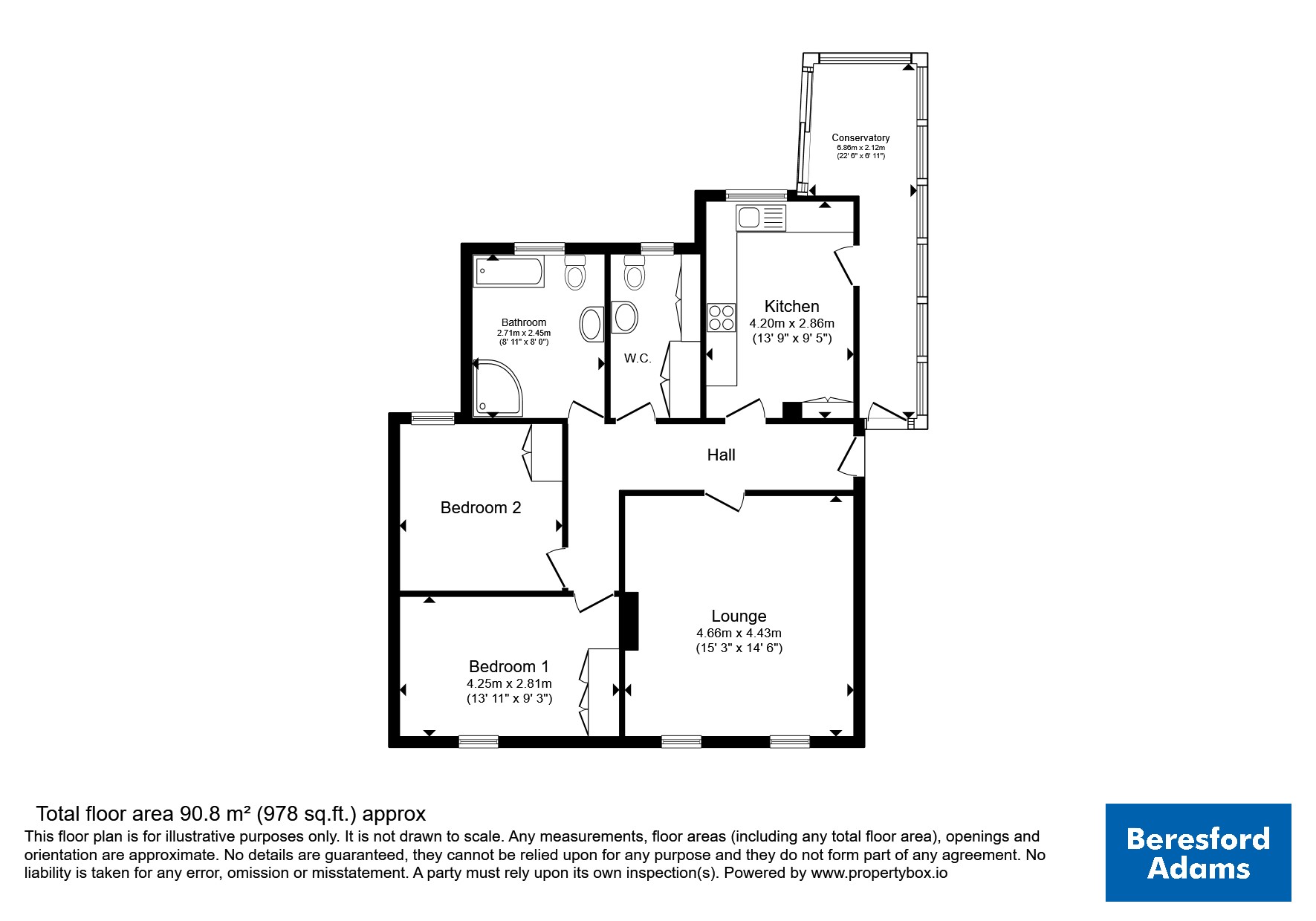 Steeple Lane, Isle of Anglesey floorplan