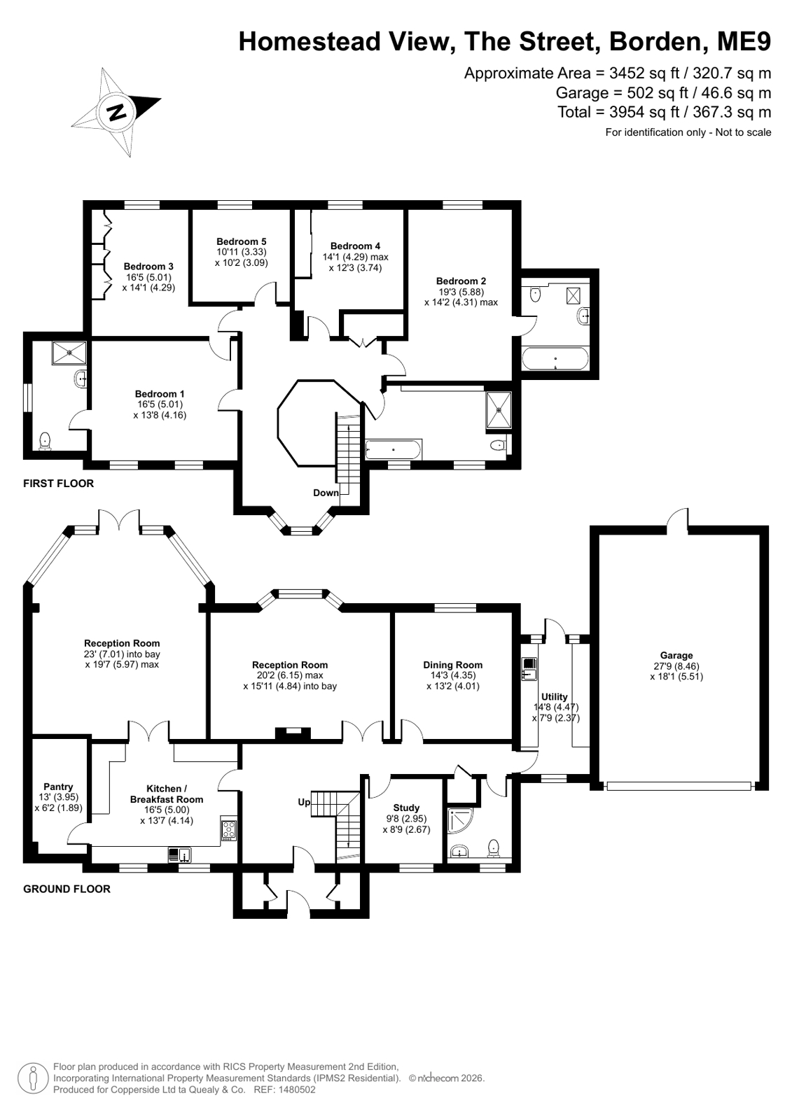 1, Homestead View, Borden floorplan
