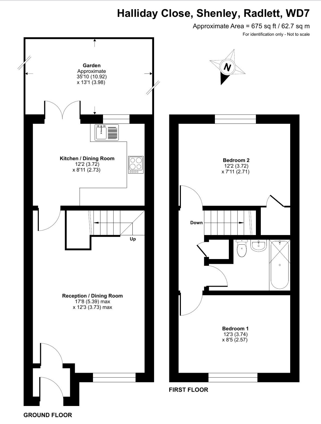 10, Halliday Close, Radlett floorplan