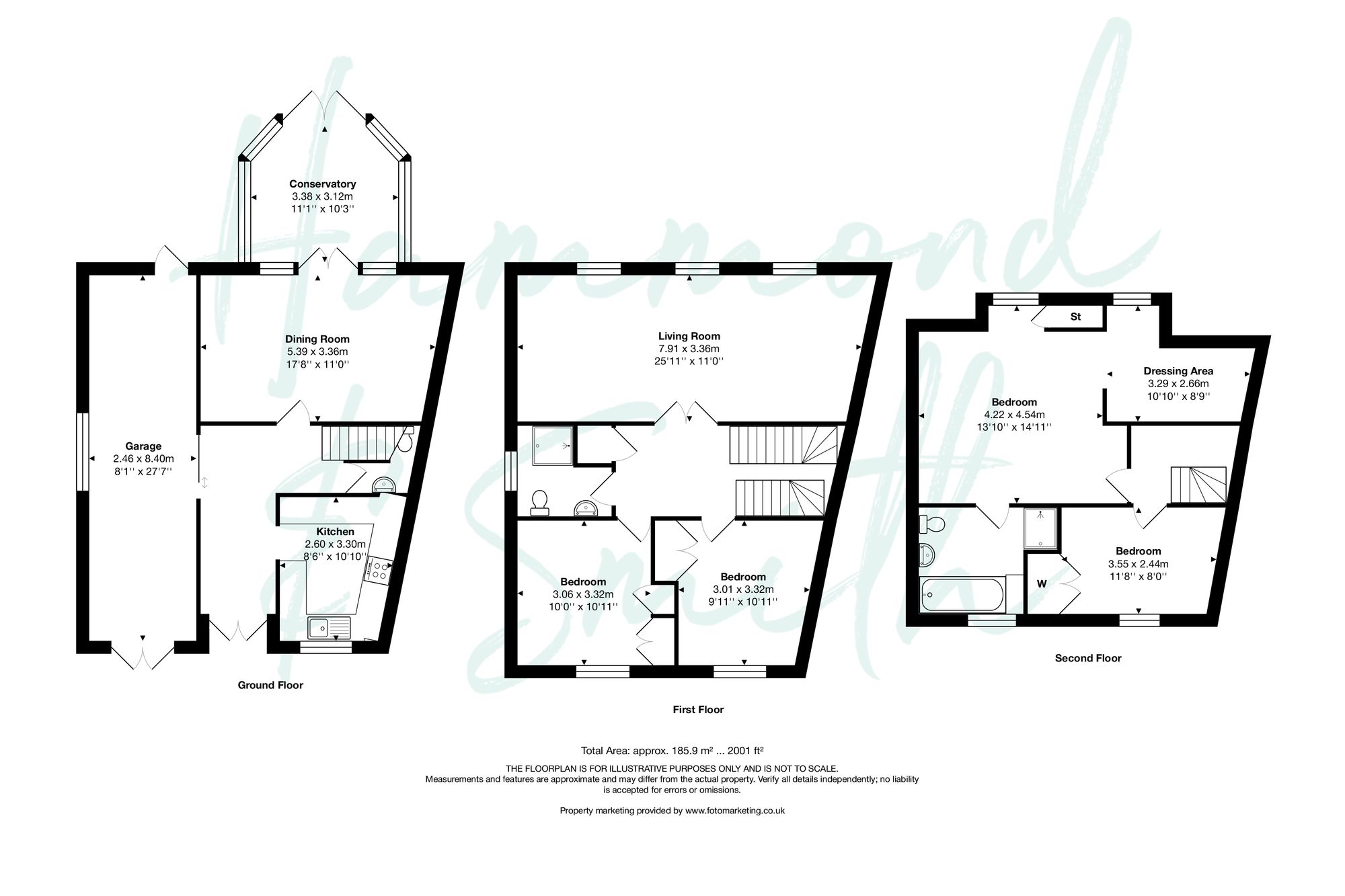 55 Theydon Grove, Epping floorplan