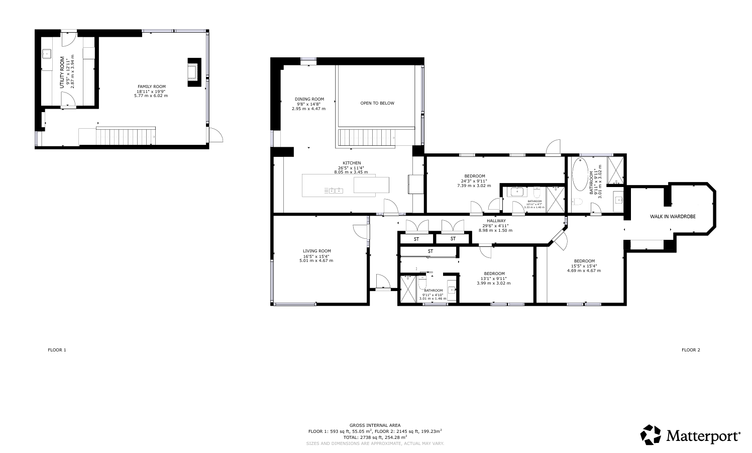 20, Old Playfield Road, Clarkston floorplan