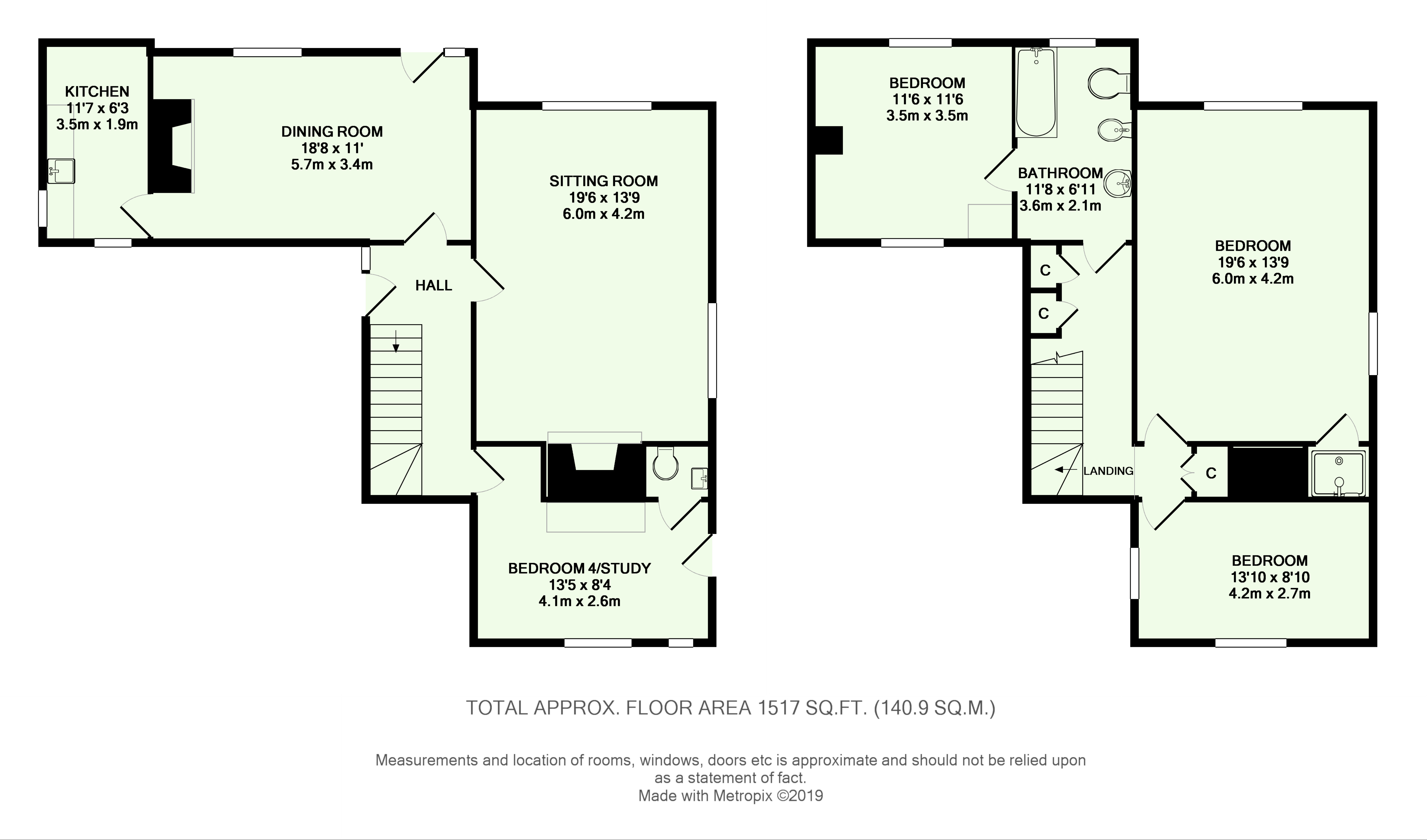 4 Bedrooms Detached house for sale in Lingfield Road, Edenbridge TN8
