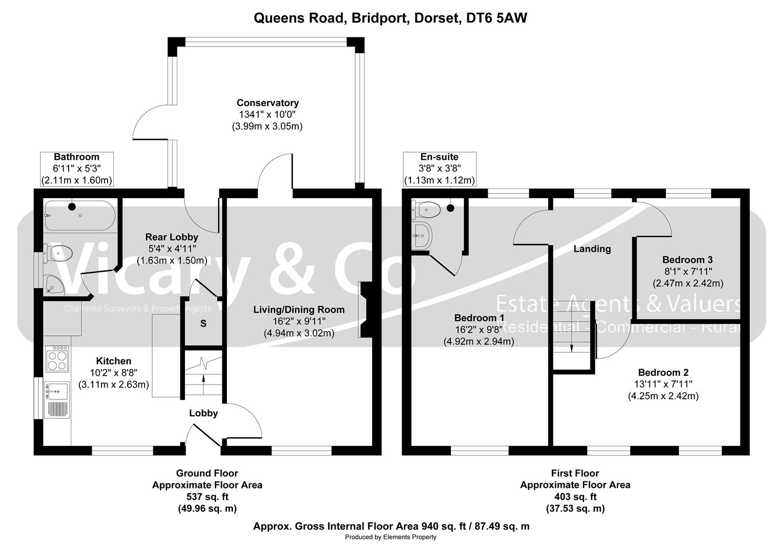 4, Queens Road, Bridport floorplan