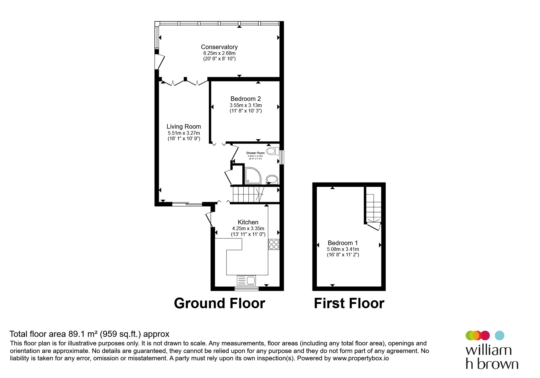 Heaton Gardens, Huddersfield floorplan