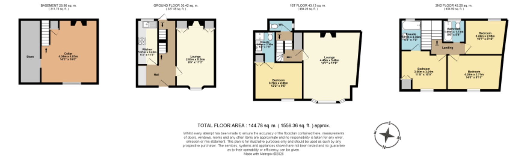 10, Alfred Square, Deal floorplan