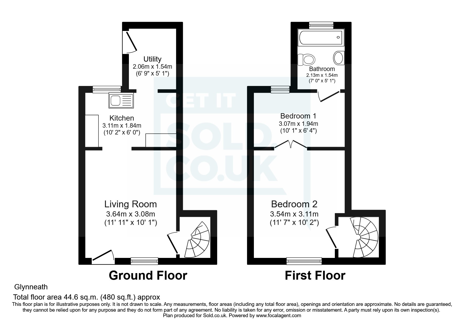 Pontneathvaughan Road, Glynneath, Neath, Neath Port Talbot SA11, 2