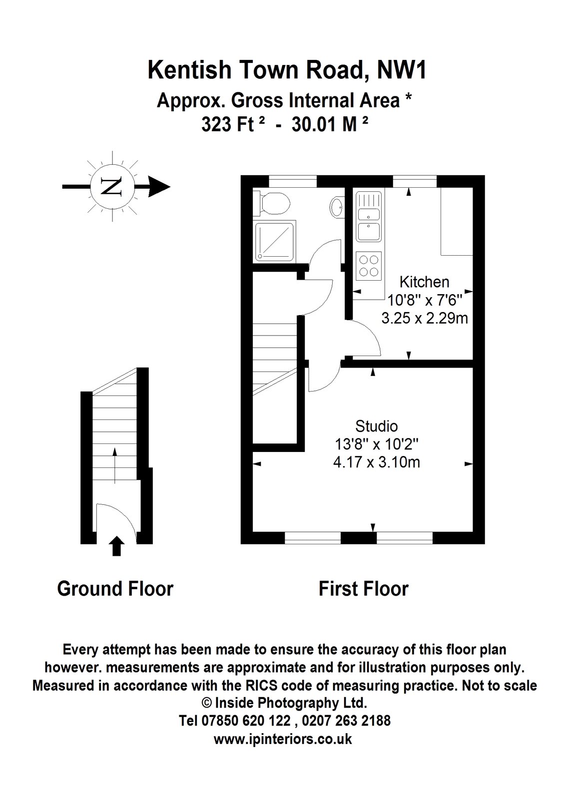 0 Bedrooms Studio to rent in Kentish Town Road, London NW1