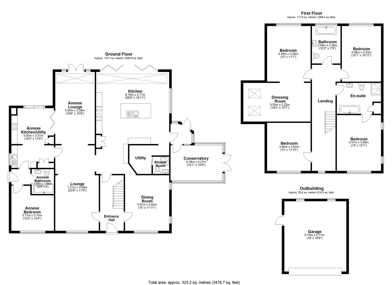 Farngate, Sandling Road, Folkestone floorplan