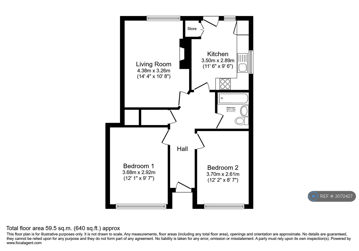 Cranes Park, Surbiton floorplan