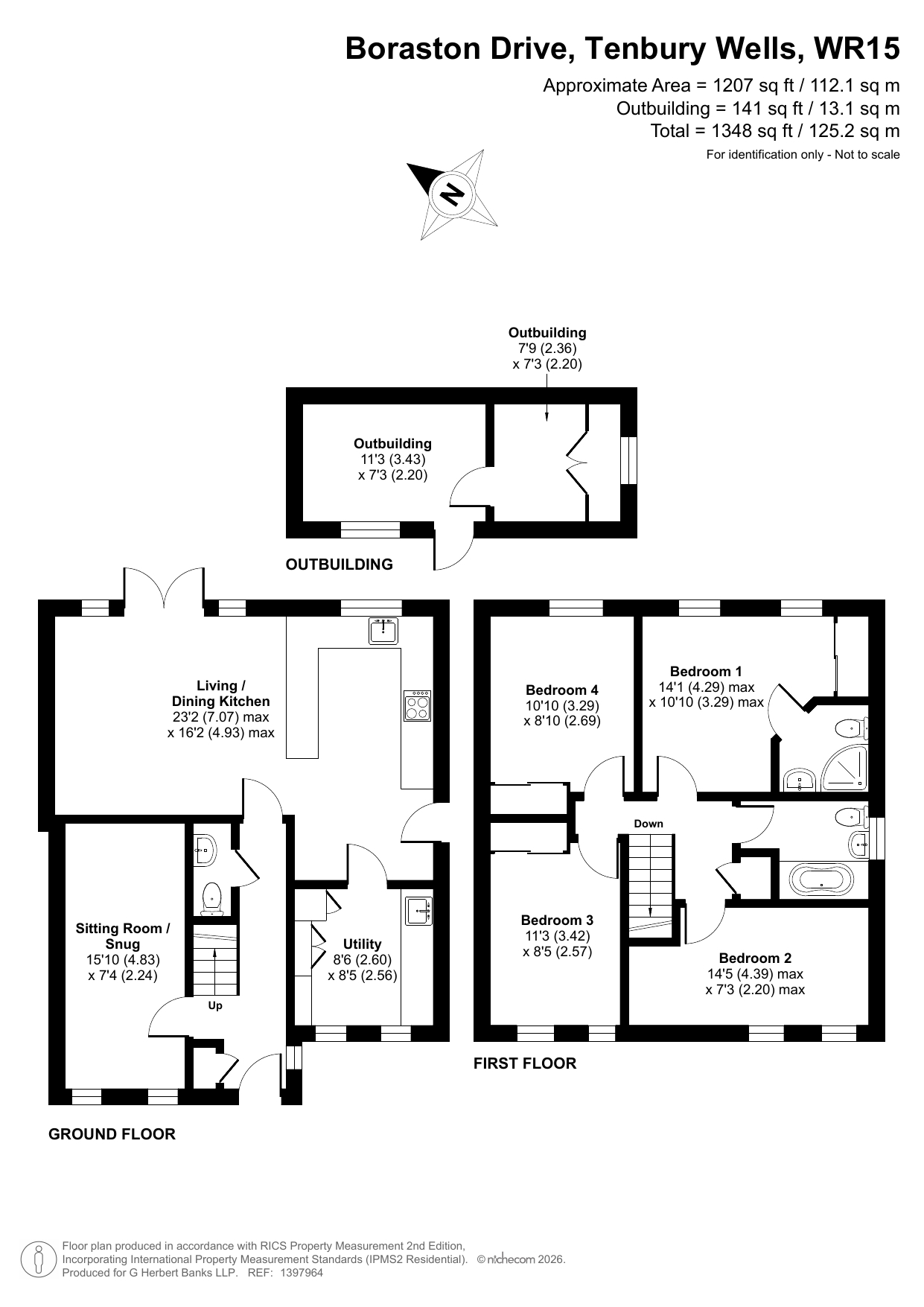 49, Boraston Drive, Tenbury Wells floorplan