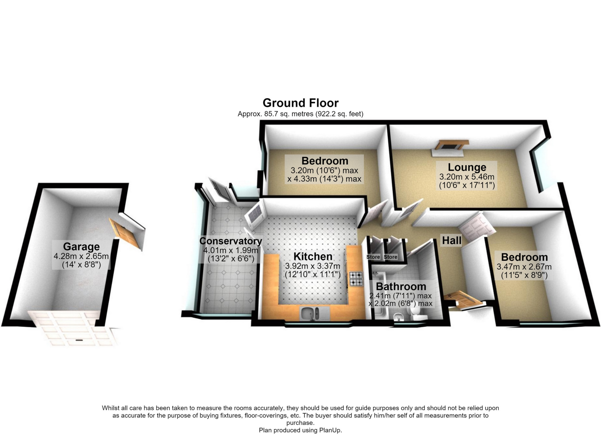 58, Leesway Drive, Denton floorplan