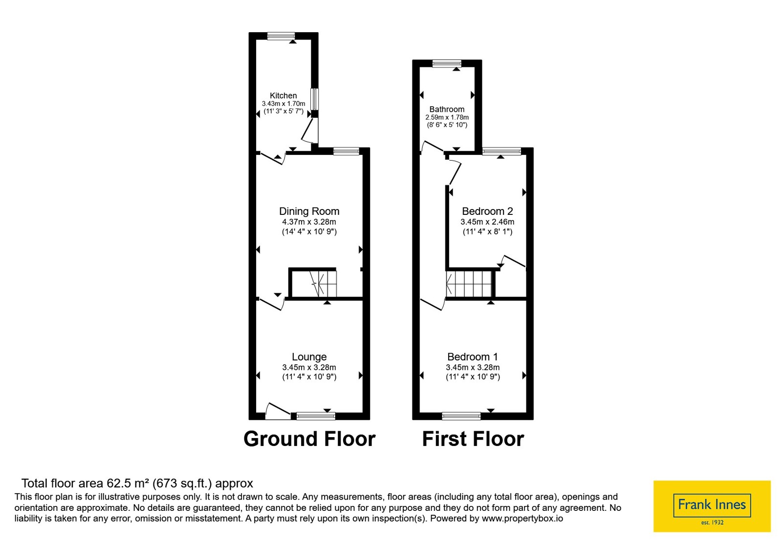 12, Southwood Street, Derbyshire floorplan