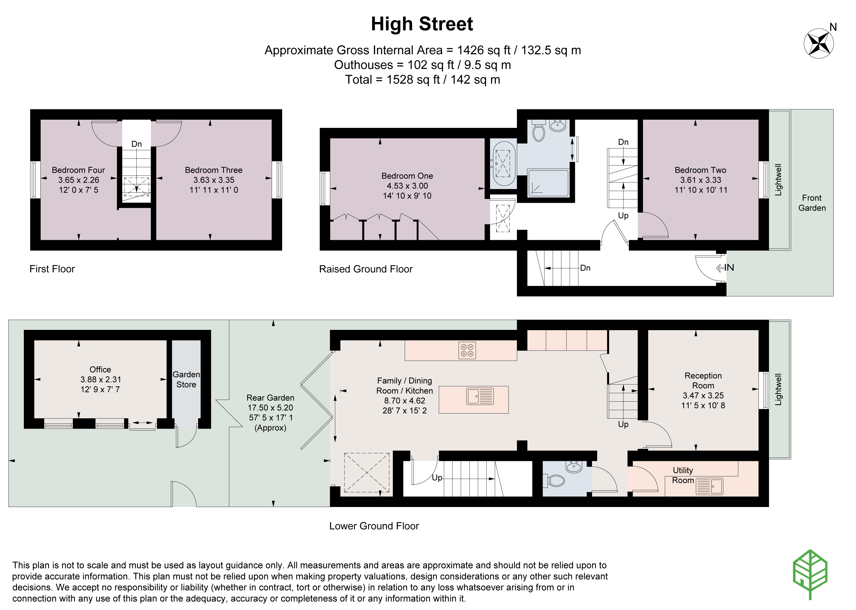 87, High Street, Richmond Upon floorplan