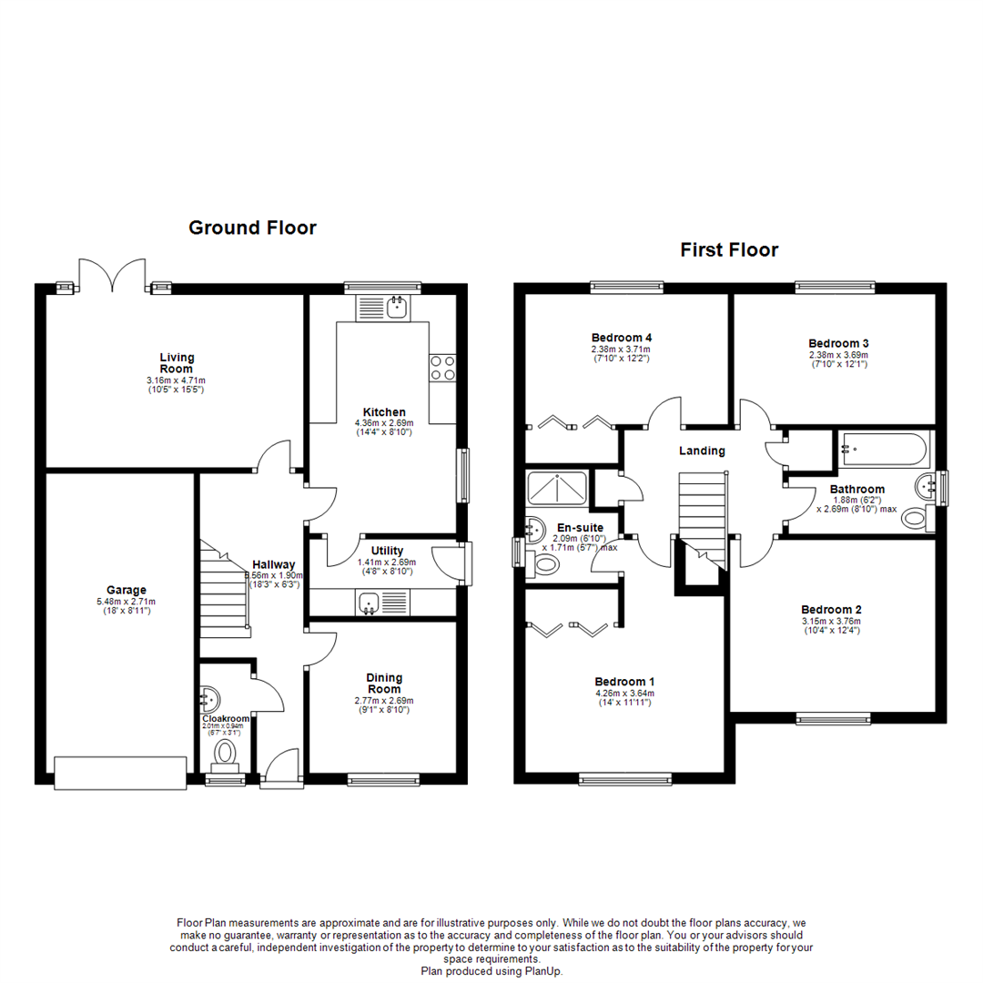 4 Bedrooms Detached house for sale in Tantree Way, Brixworth, Northampton NN6