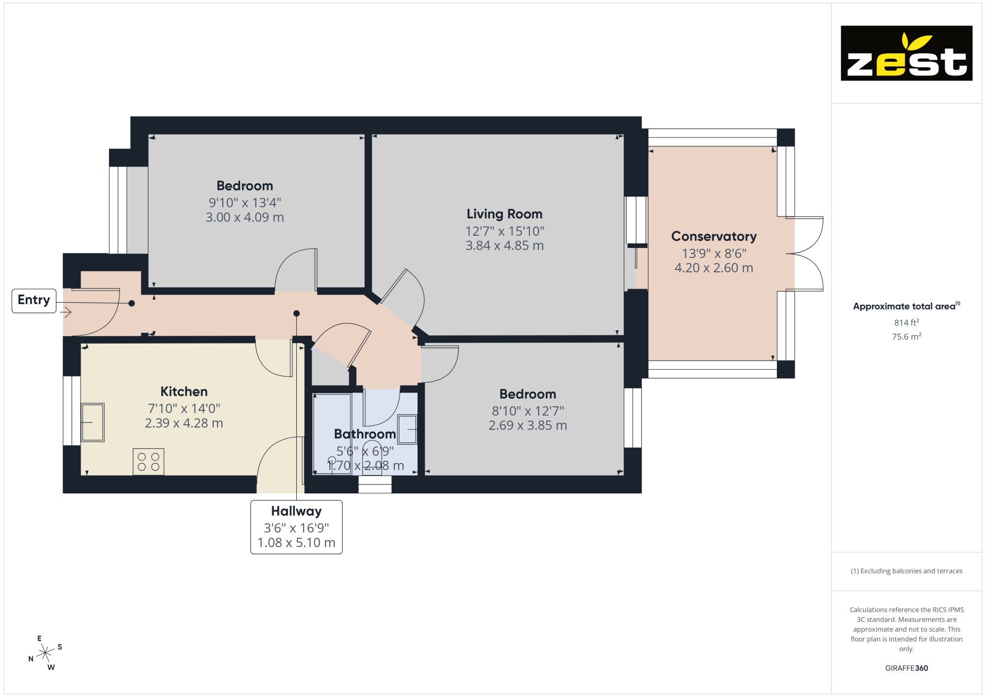 17, The Close, Hull floorplan