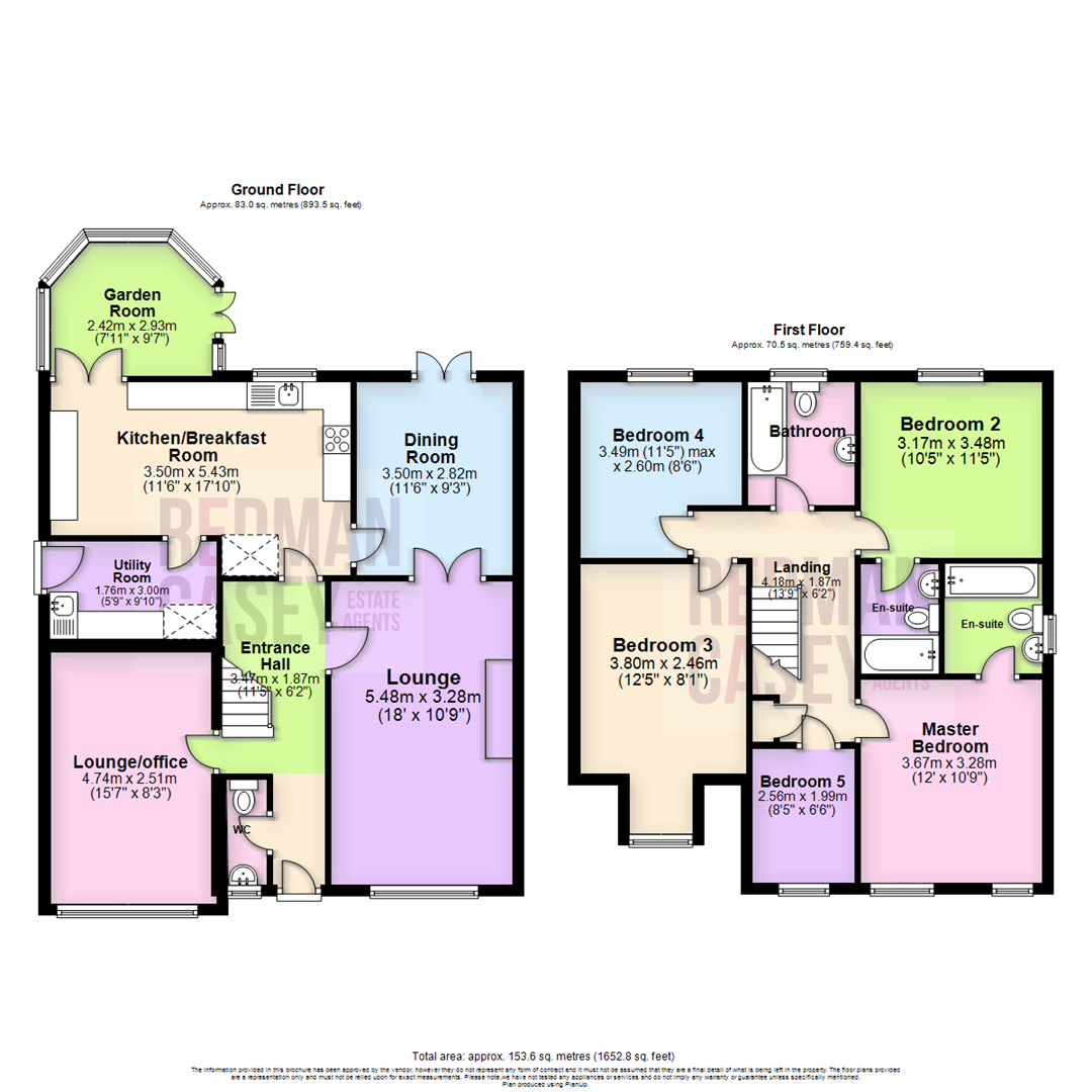 52, Butterwick Fields, Bolton floorplan