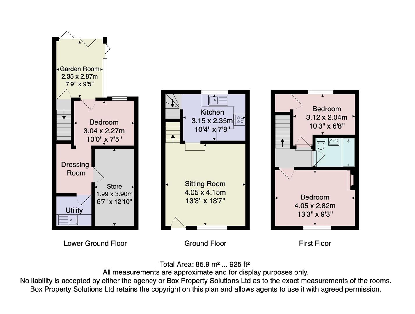 102, Albion Street, Otley floorplan