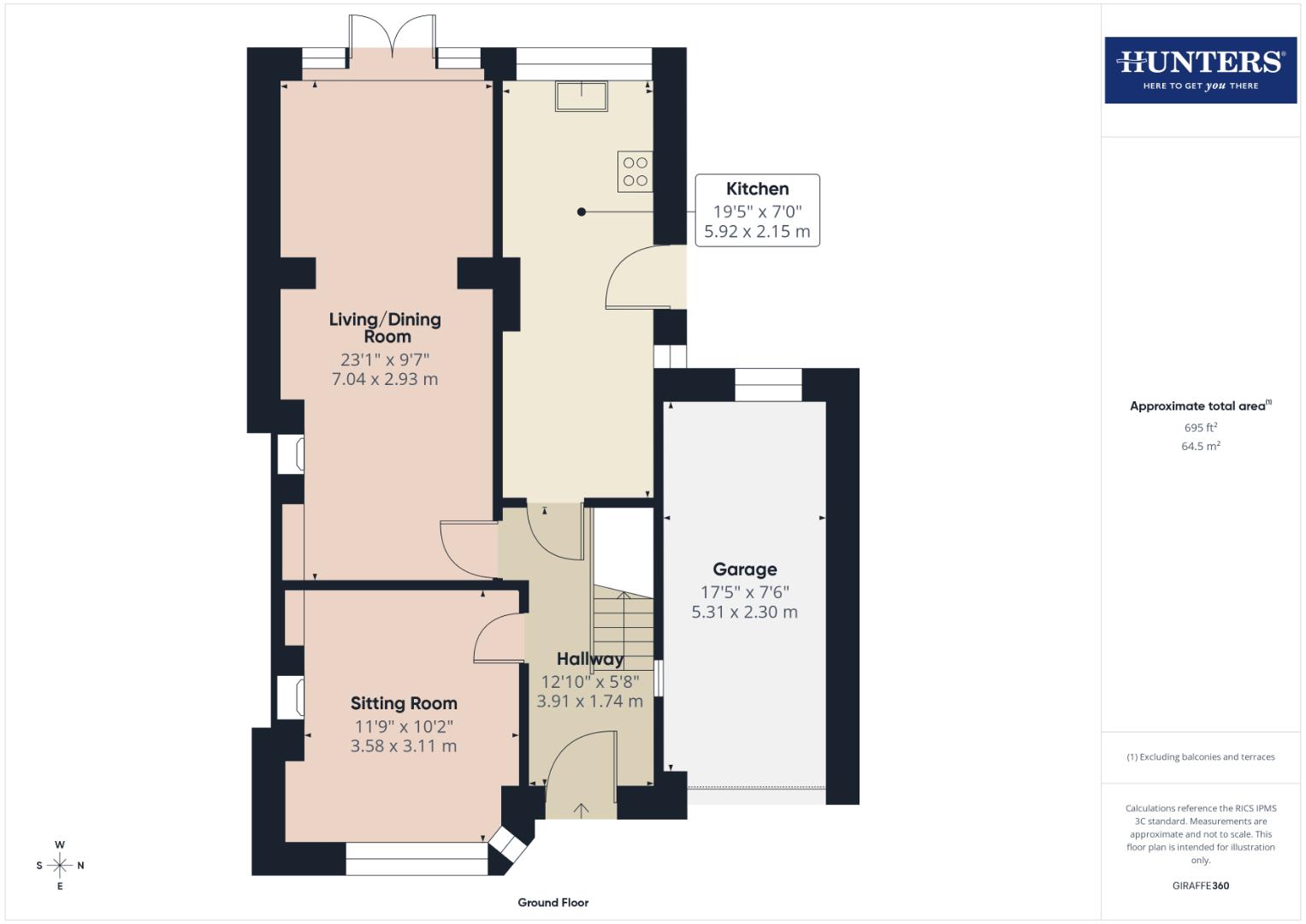 51, Beech Grove, Carlisle floorplan