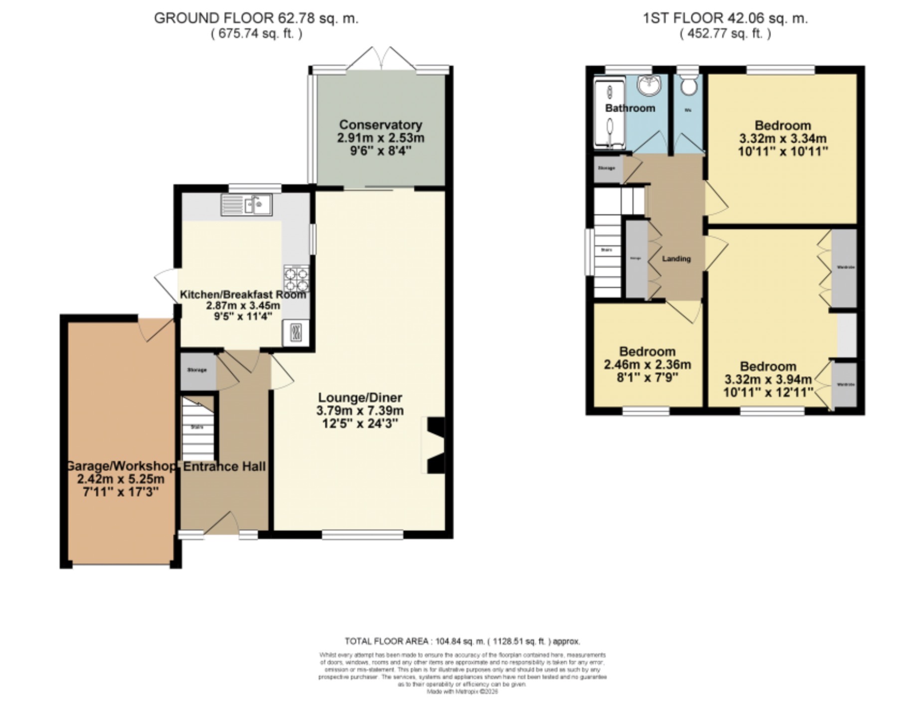 9, Leybourne Drive, Kent floorplan