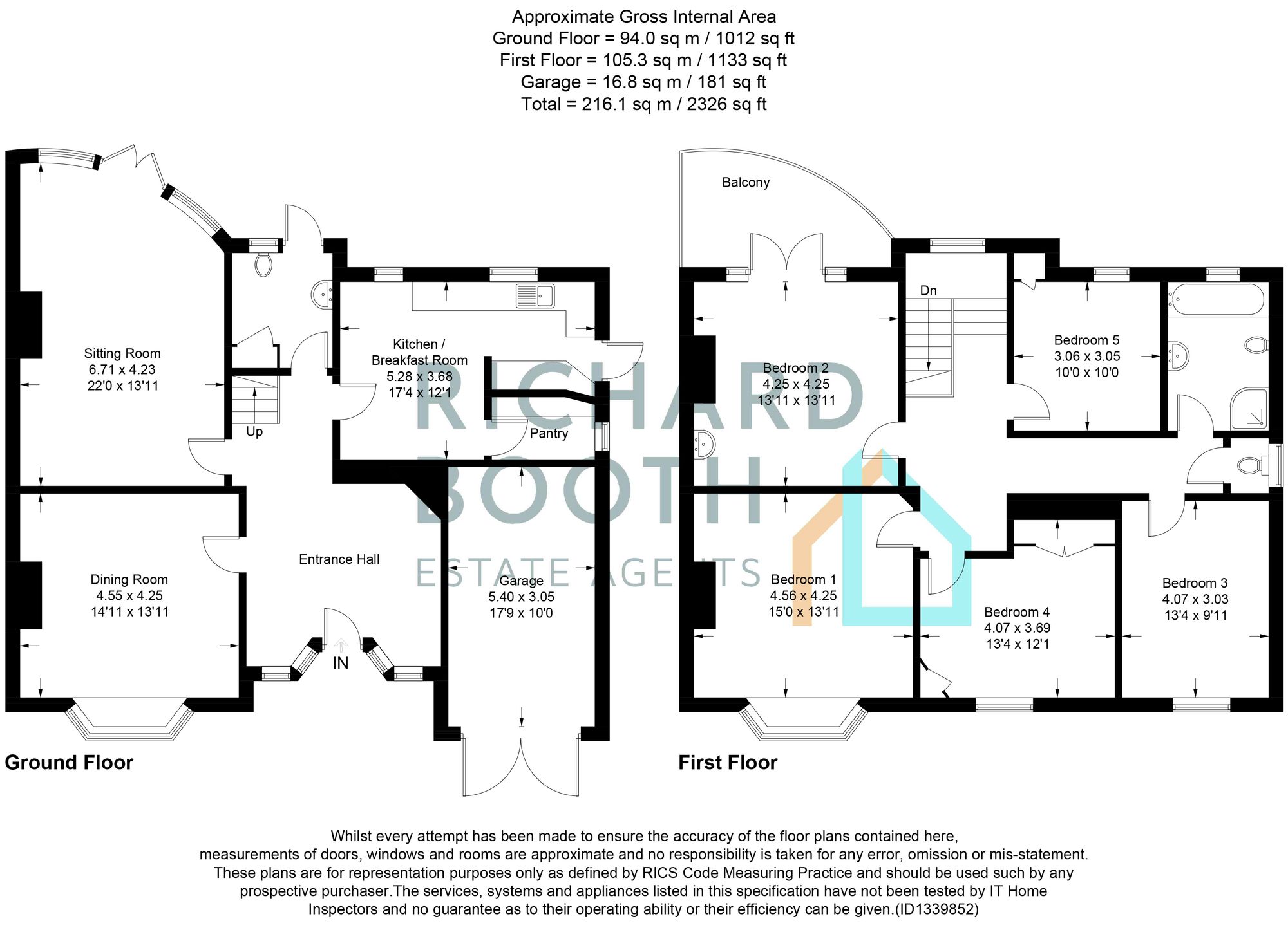45a Cambridge Road, Ely floorplan