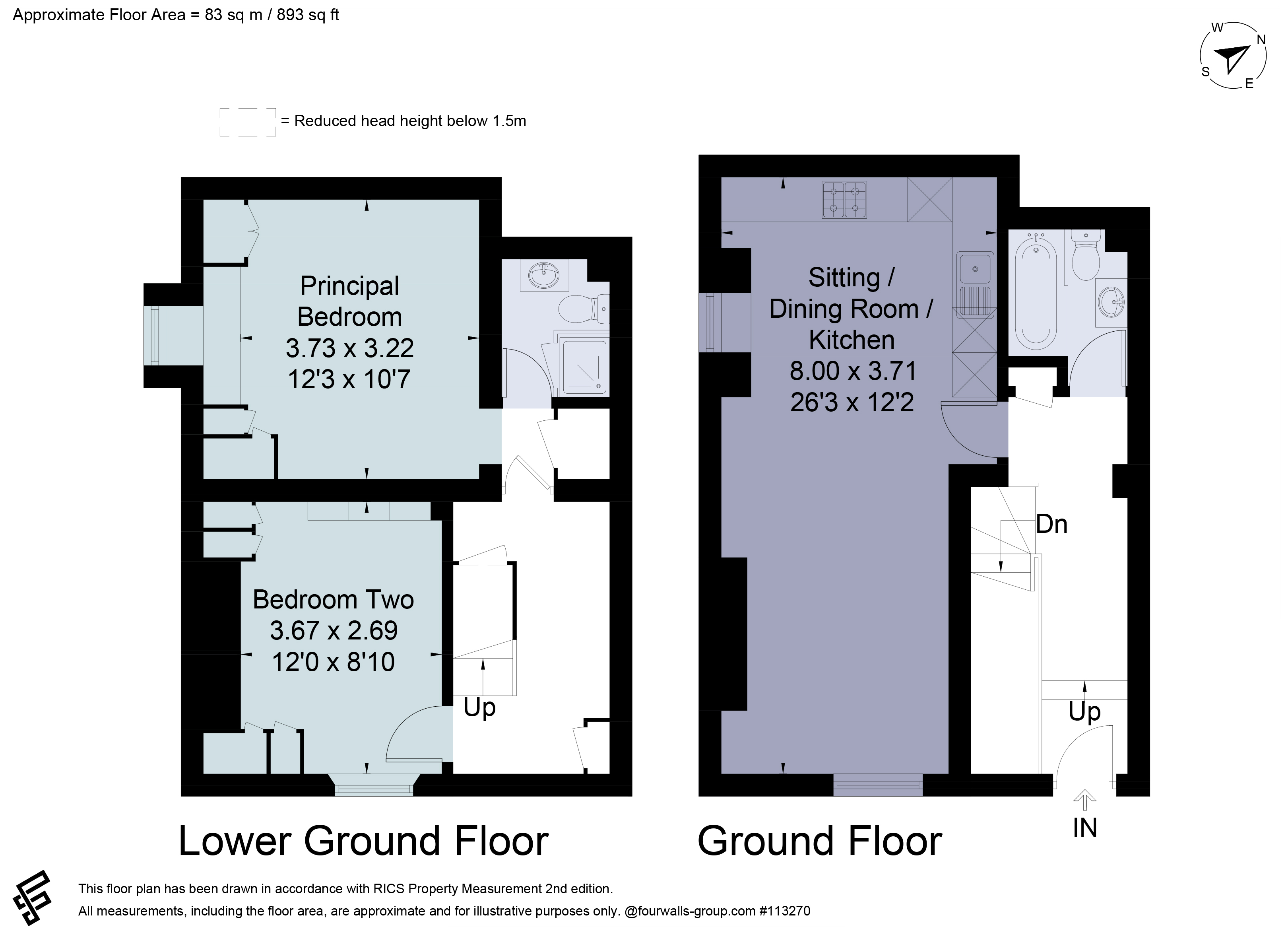 Flat 2,, Parmenter House, Winchester floorplan
