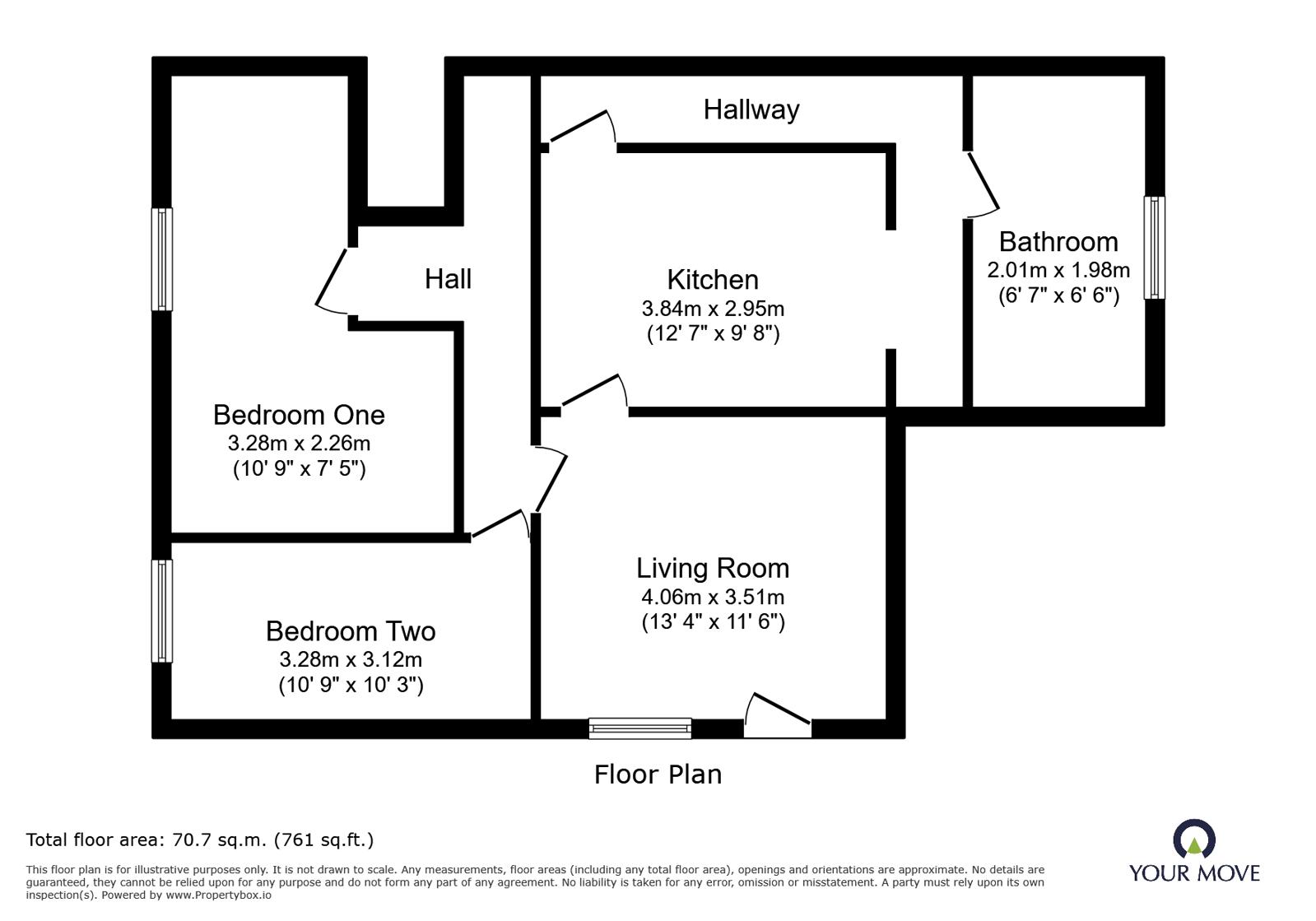 3,5,7, Bishop Street, Staffordshire floorplan