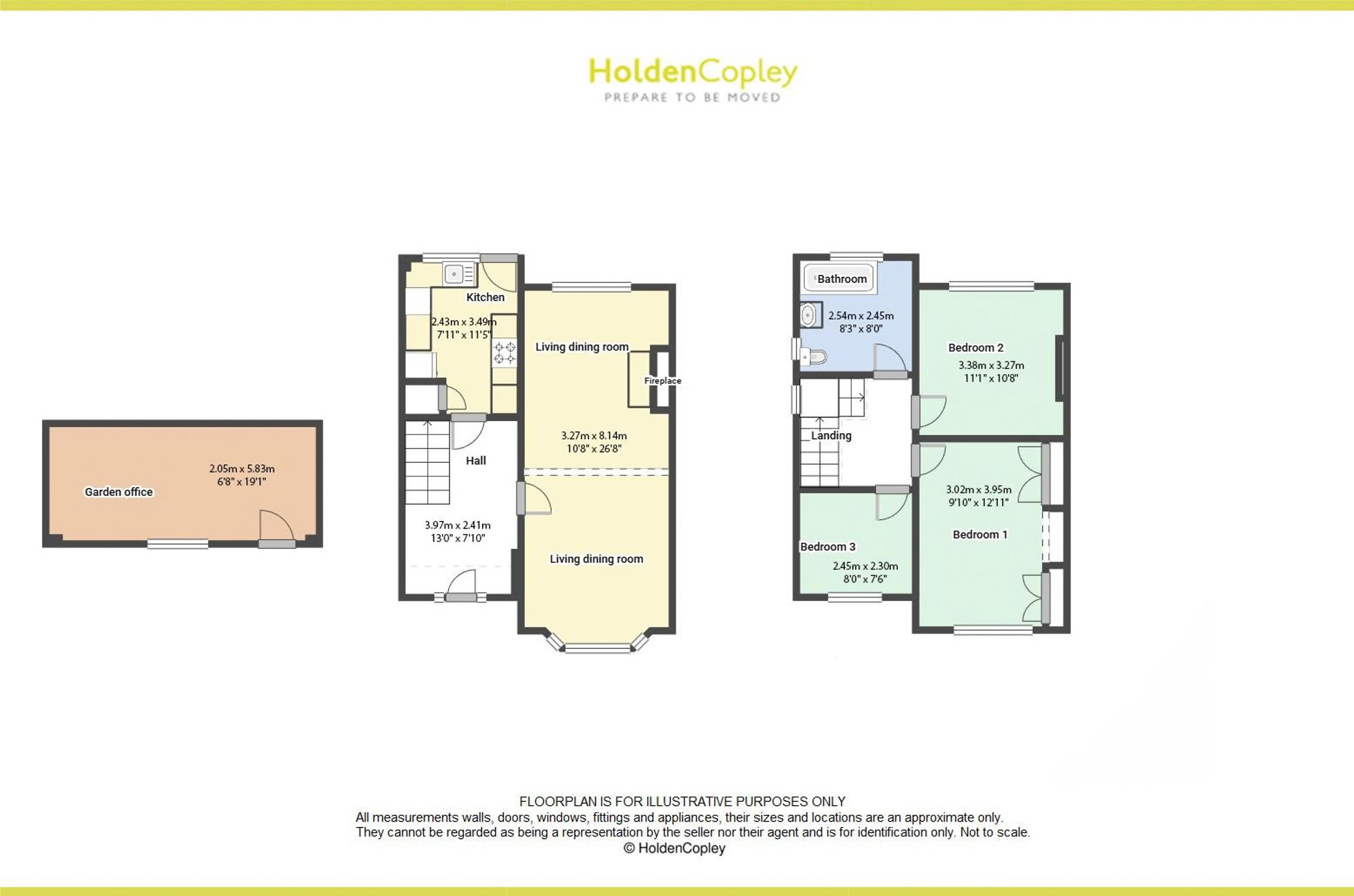 135 Loughborough Road, Nottingham floorplan