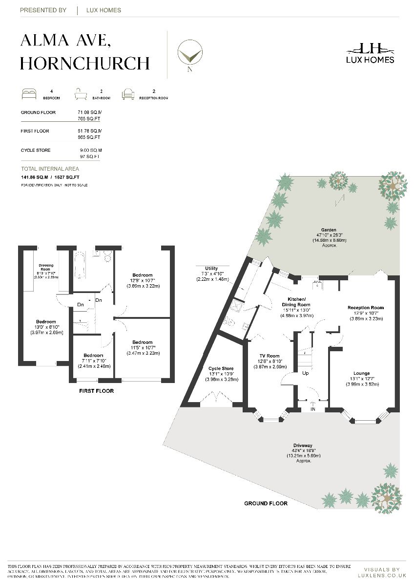 219 Alma Avenue, Hornchurch floorplan