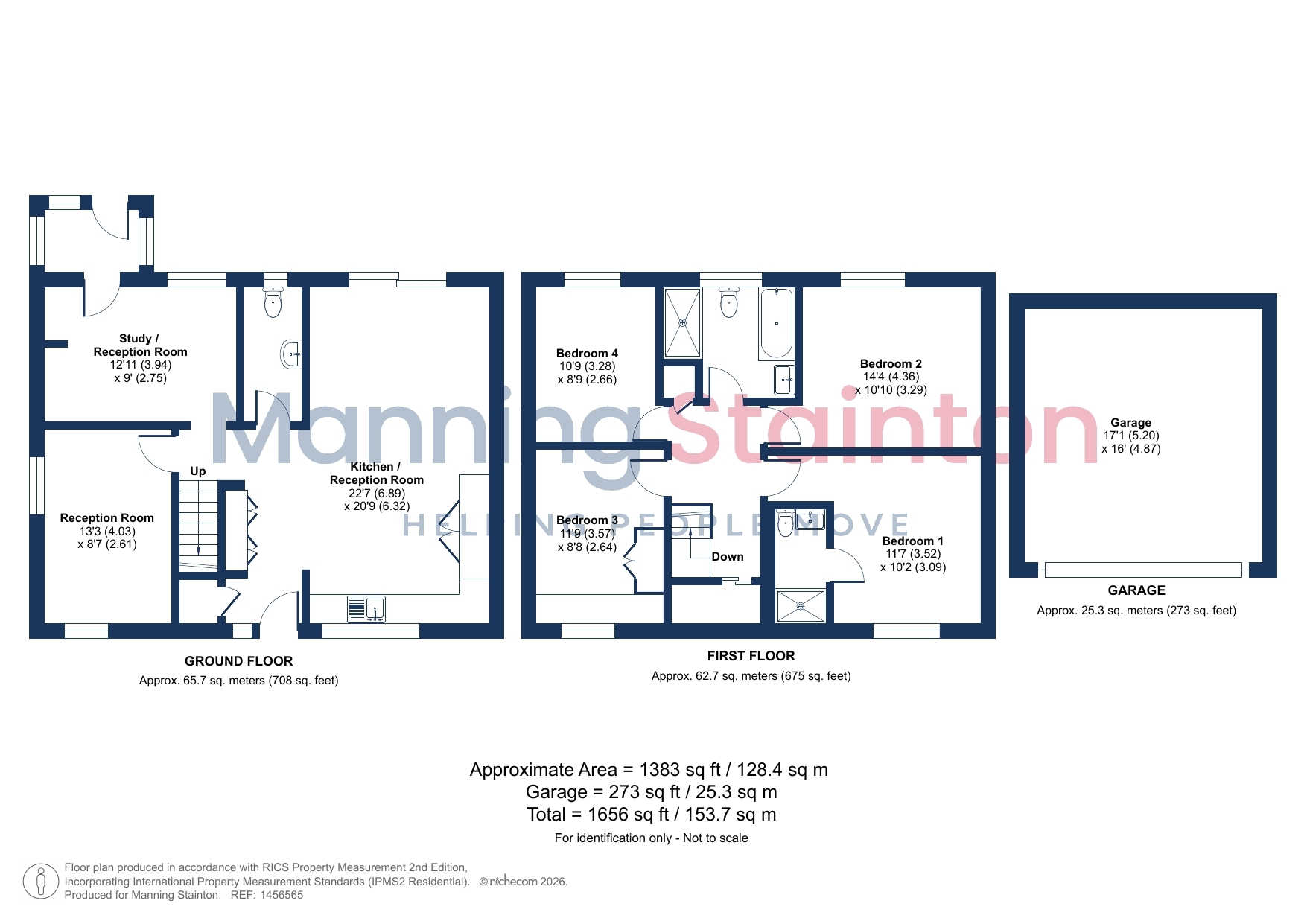 59, Green Lane, Wakefield floorplan