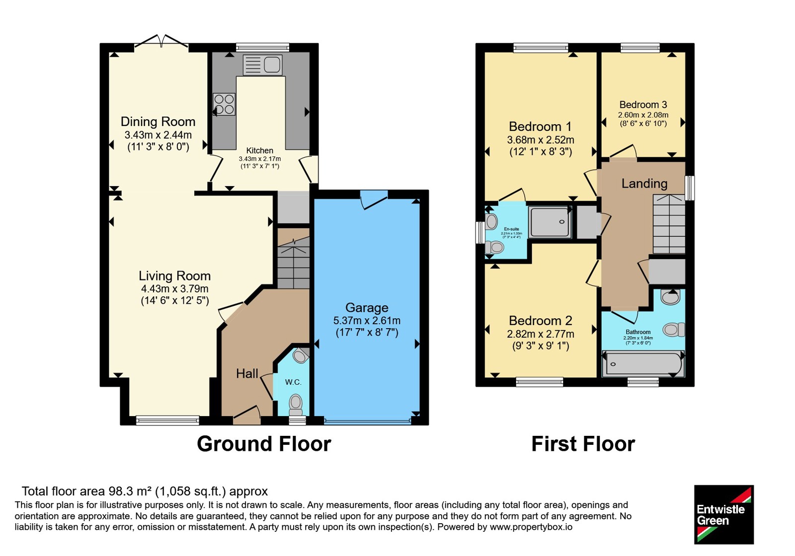 1, October Drive, Merseyside floorplan