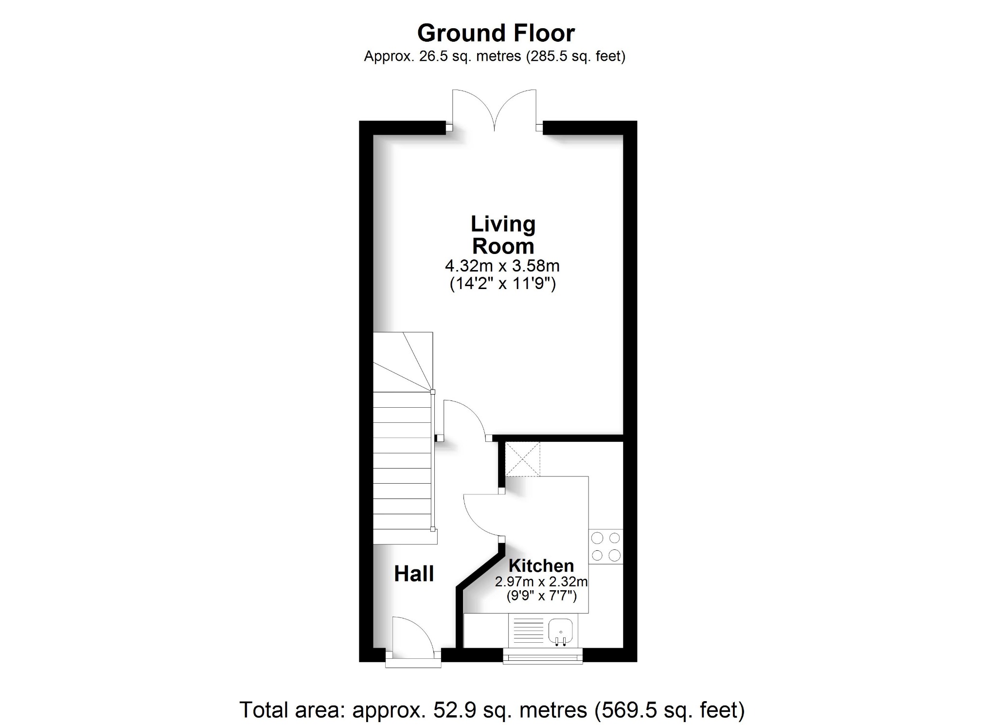 49 Saffron Way, Whiteley, Fareham floorplan