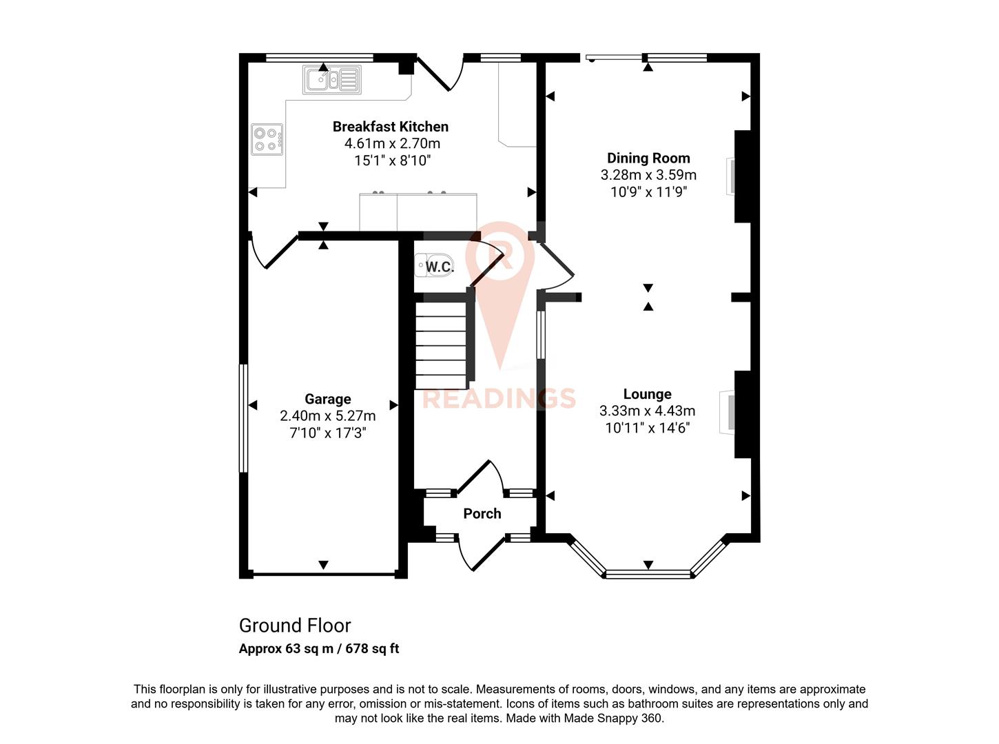 Logan Avenue, Leicester floorplan