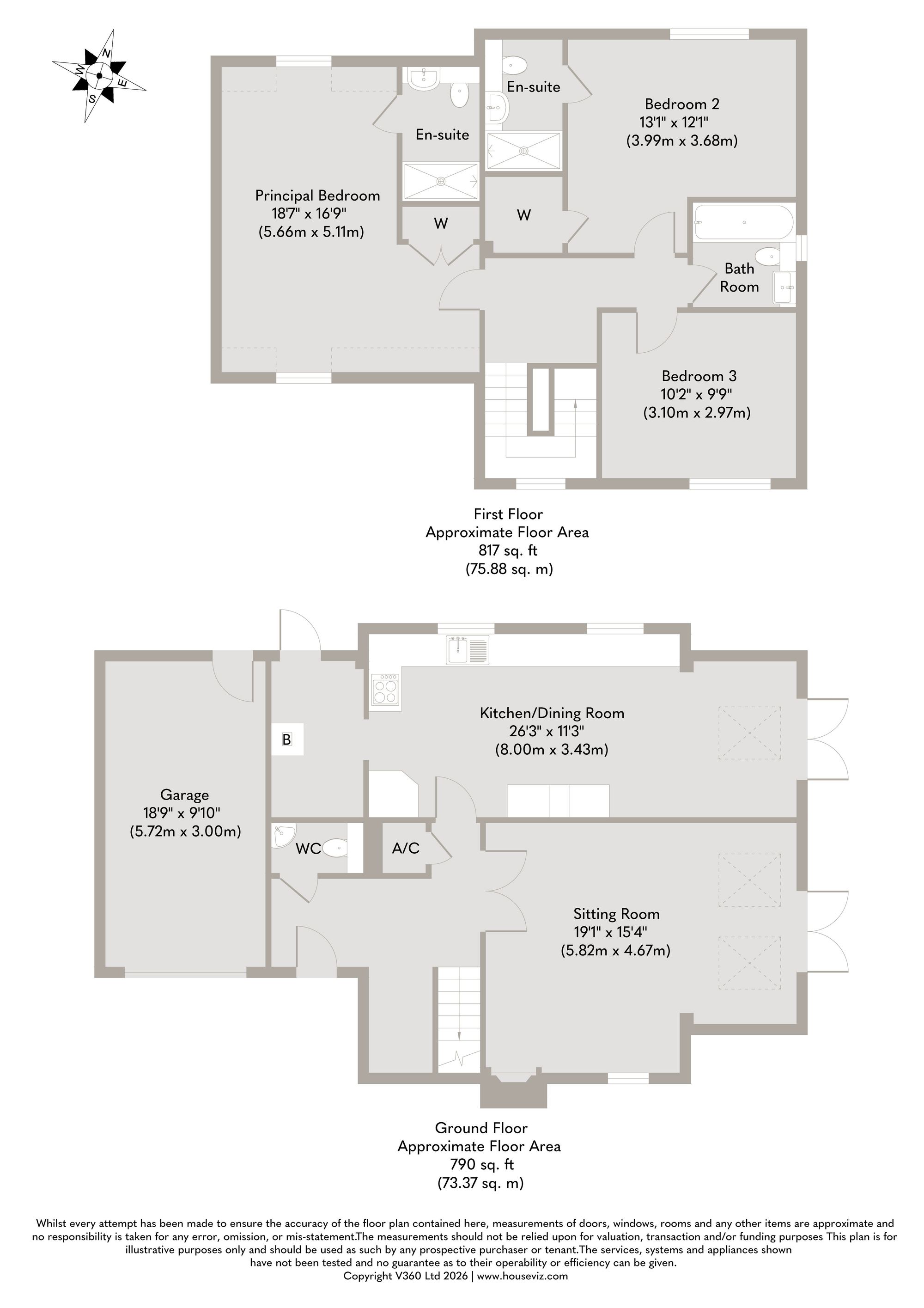 2 Towler Mews Manor Road, King's Lynn floorplan