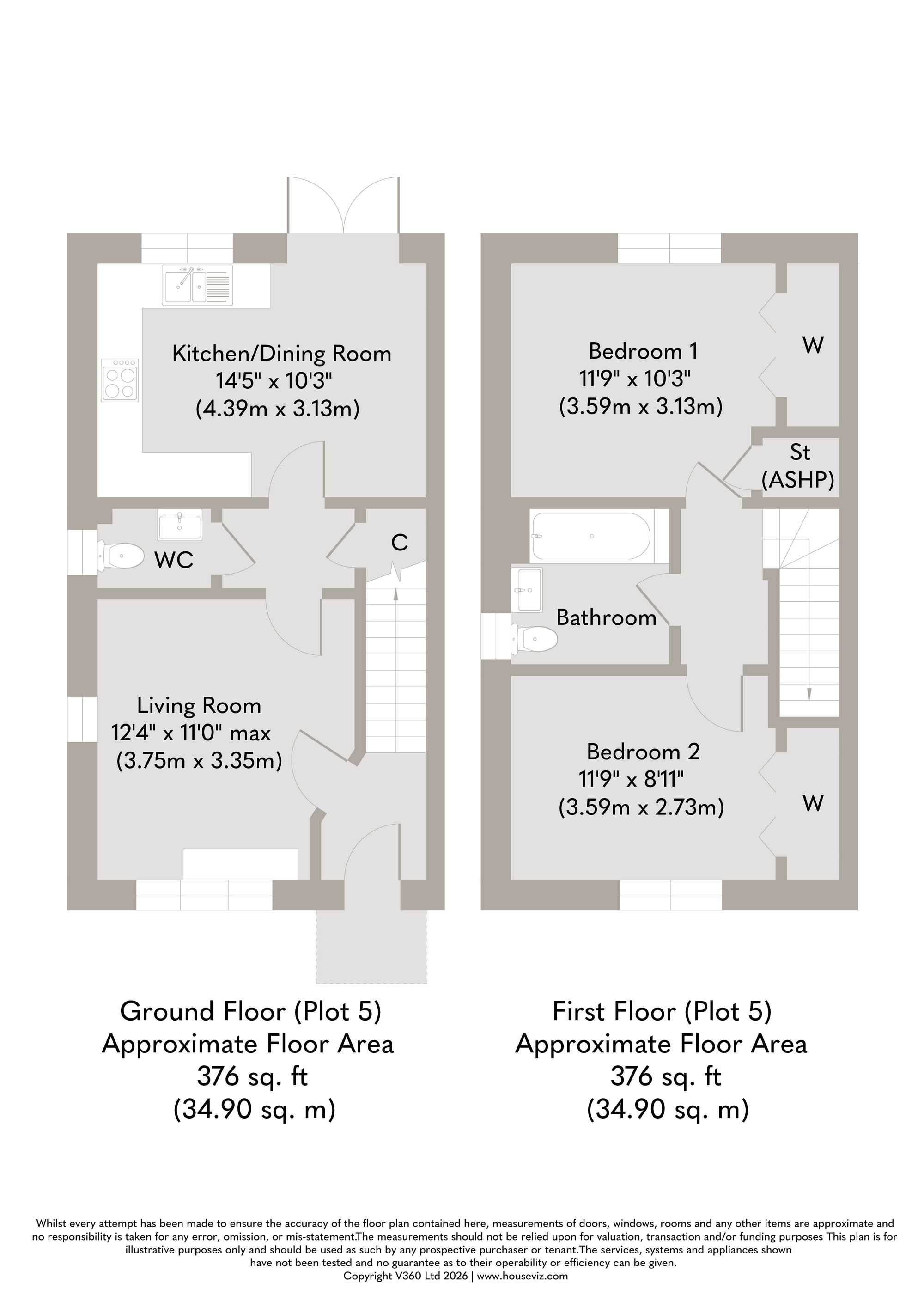 Plot 34 (The Fritton), Manor Green, Norwich floorplan