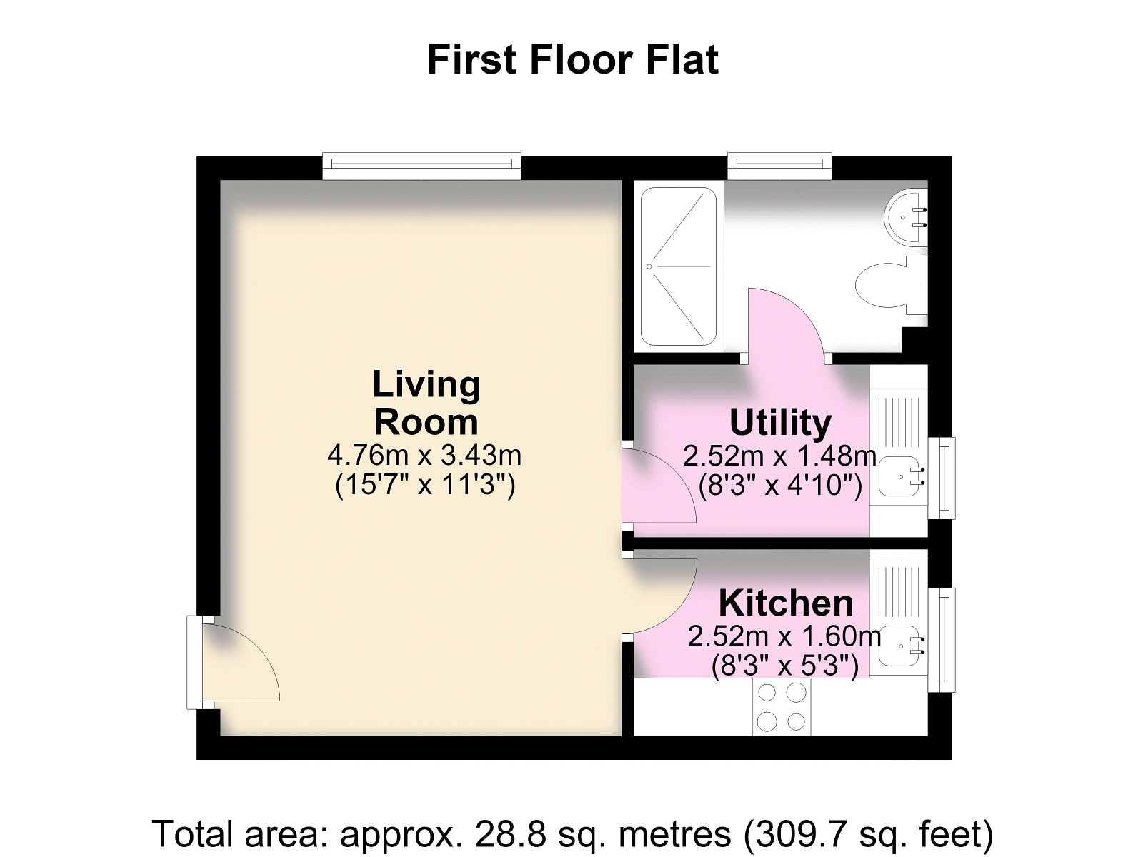 Teazlewood Park, Leatherhead floorplan